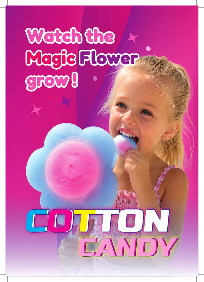 Αφίσα Cotton Candy Club: Watch the Magic Flower grow
